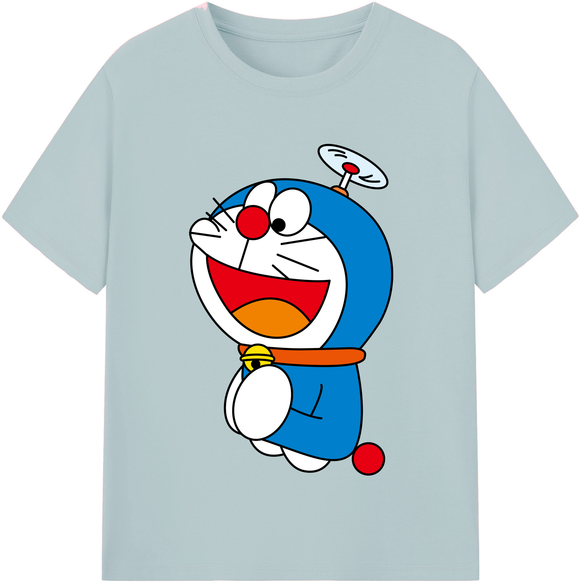 （画像用） ドラえもん Doraemon 綿100％半袖Tシャツ（フロントプリント）
